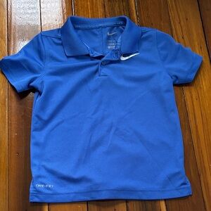 Nike Kids Polo Shirt in Bright Blue